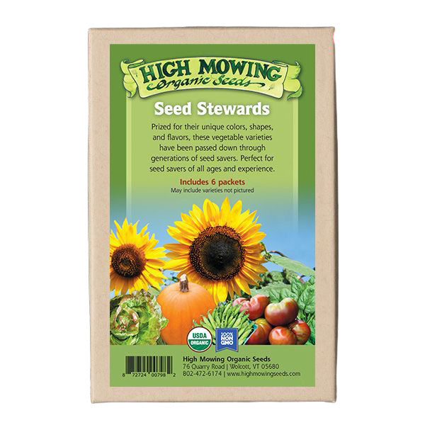 Seed Stewards 6 Packets Seeds (Organic)