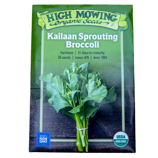 Kailaan Broccoli Seeds (Organic)