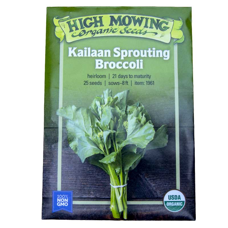 Kailaan Broccoli Seeds (Organic)