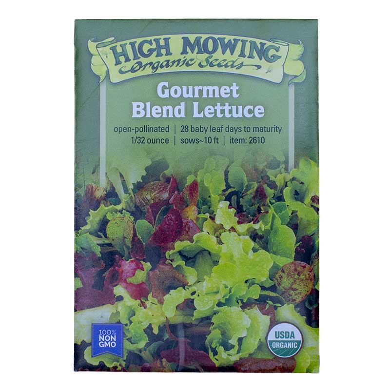 Easy Salad Greens 3 Seeds Packets (Organic)