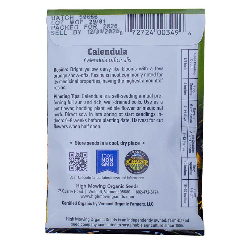 A Bee's Garden 5 Seed Packets (Organic)