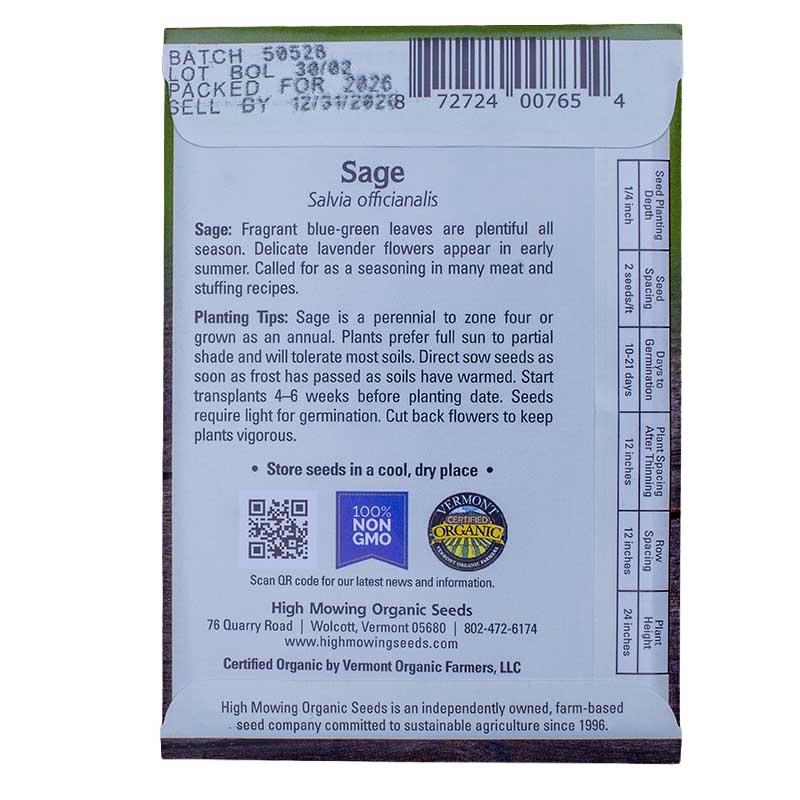 A Bee's Garden 5 Seed Packets (Organic)