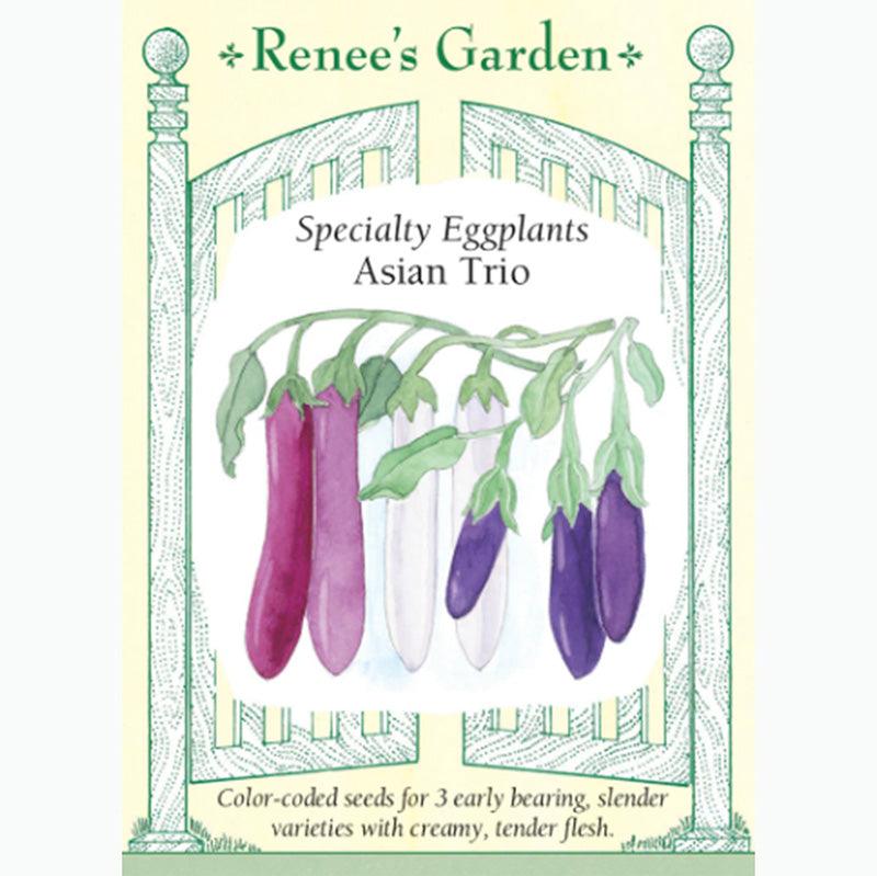 Asian Trio Specialty Eggplants Seed Mix