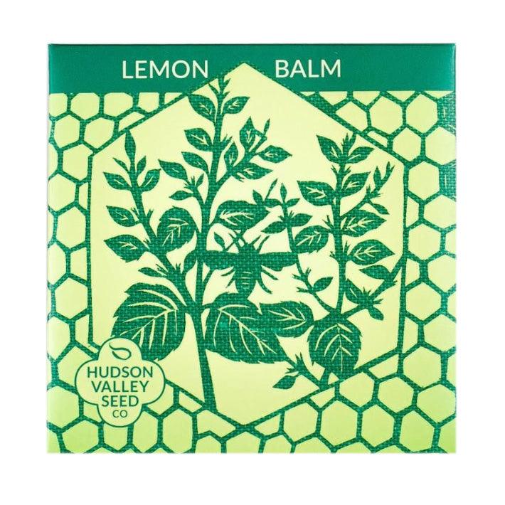 Organic Lemon Balm Art Pack