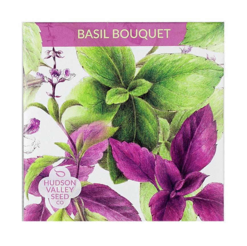 Organic Basil Bouquet Art Pack