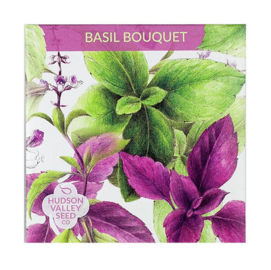 Organic Basil Bouquet Art Pack