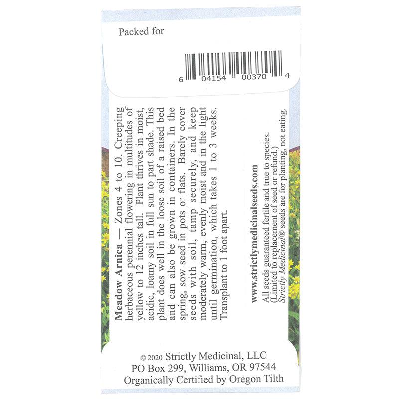 Meadow Arnica Seeds (Organic)