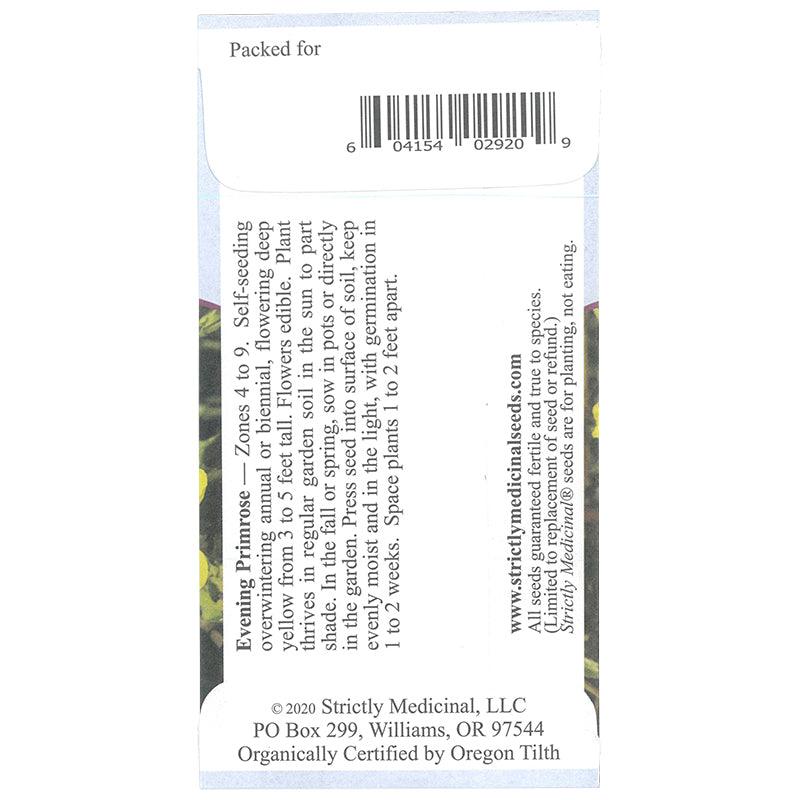 Evening Primrose Flower Seeds (Organic)