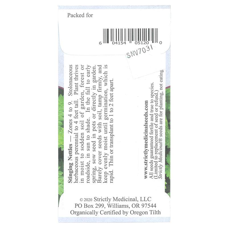 Stinging Nettles Seeds (Organic)
