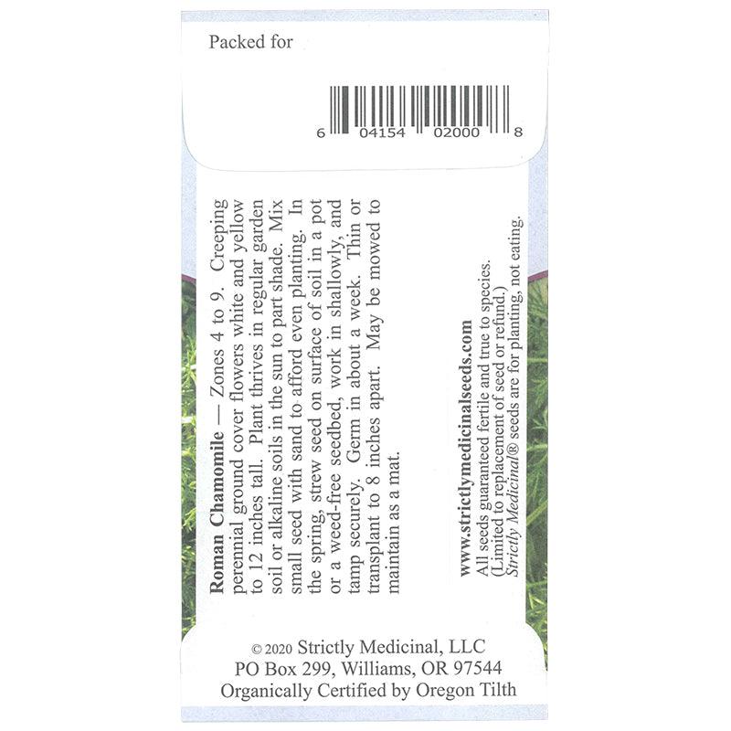 Roman Chamomile Seeds (Organic)