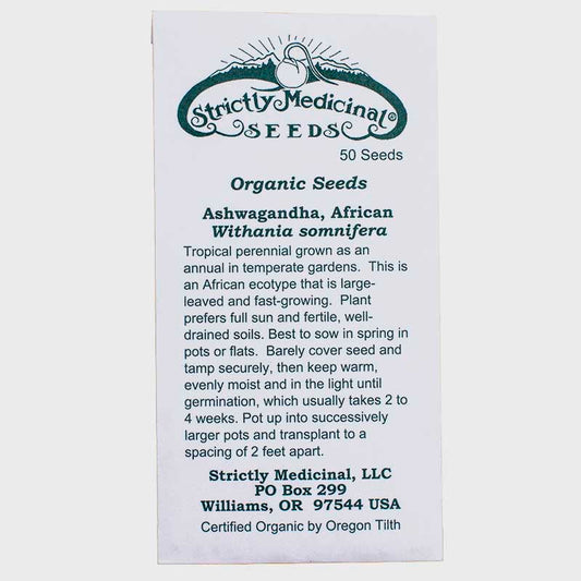 African Ashwagandha Seeds (Organic)