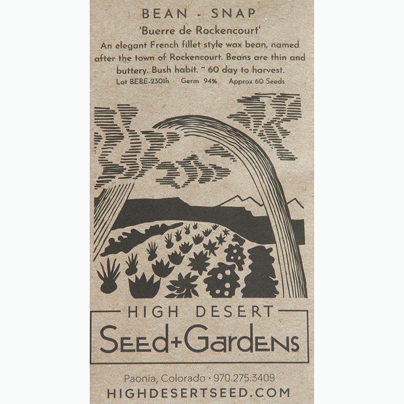 Buerre de Rockencourt Wax Bush Bean Seeds