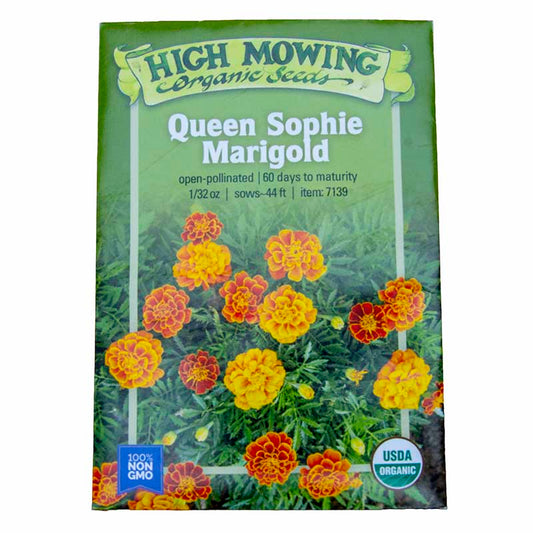 Queen Sophie Marigold Seeds (Organic)