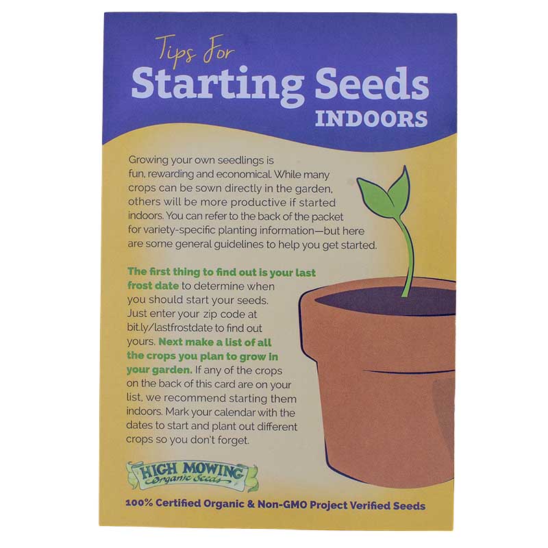 Bouquet Garden 5 Seeds Packets (Organic)