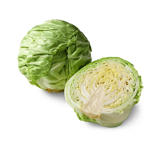 Organic Round Green Cabbage