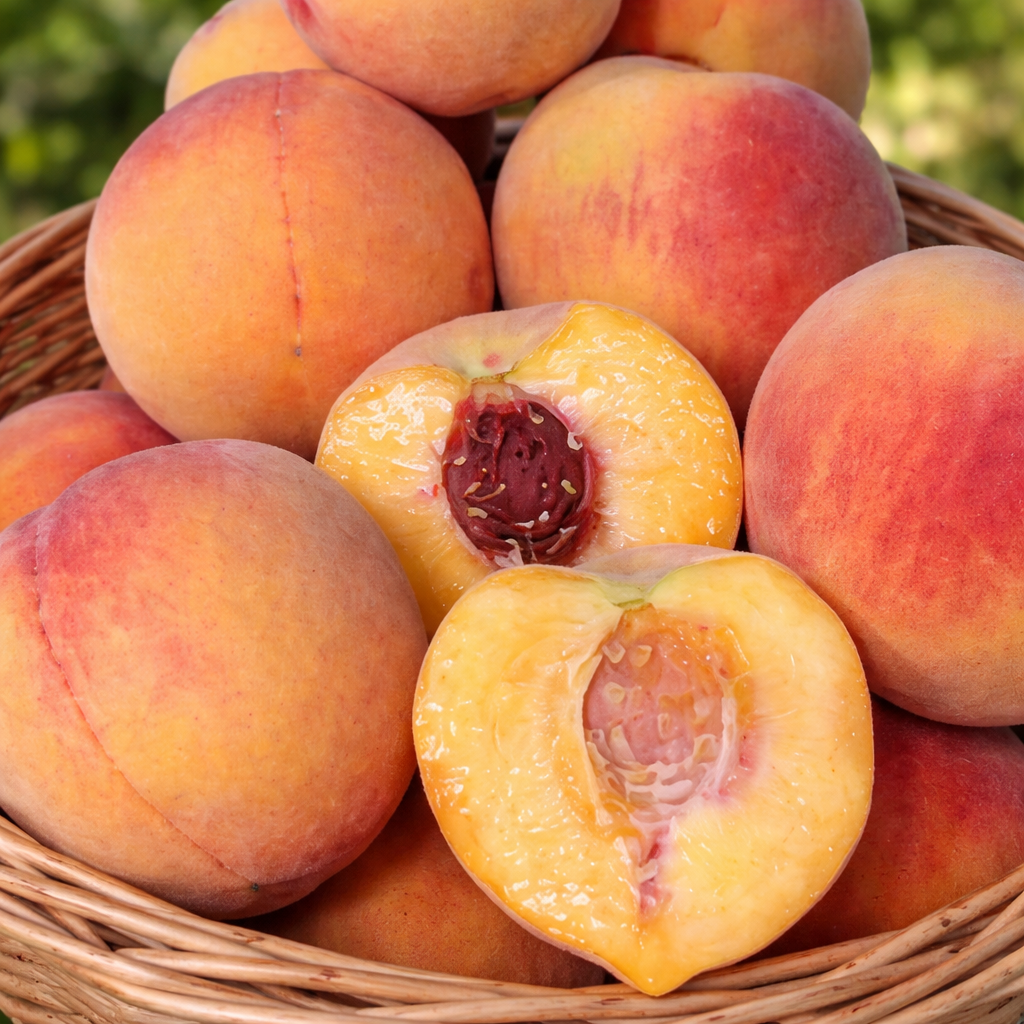 Cold Hardy Peaches, 3 on 1 Multiple Grafted Fruit Tree