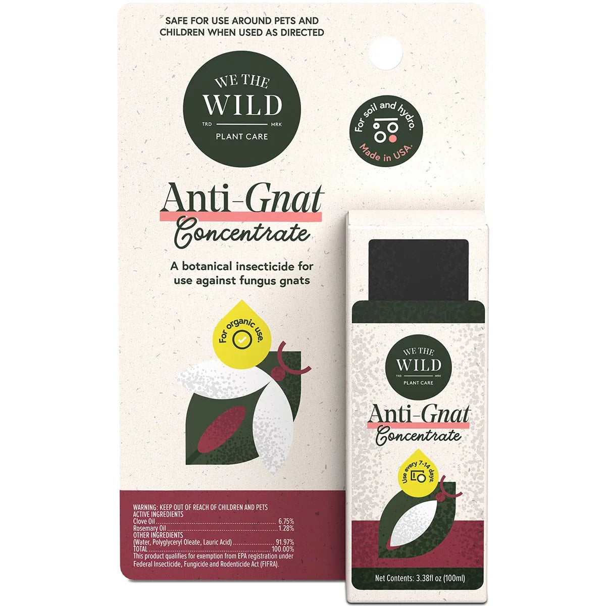 We The Wild - Anti-Gnat Pest Prevention Drops