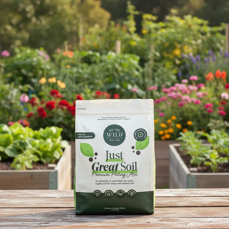 We The Wild - Just Great Organic Houseplant Soil 6qt