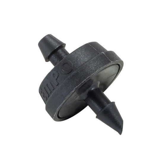 Compensating Emitter - Black (1 gph)