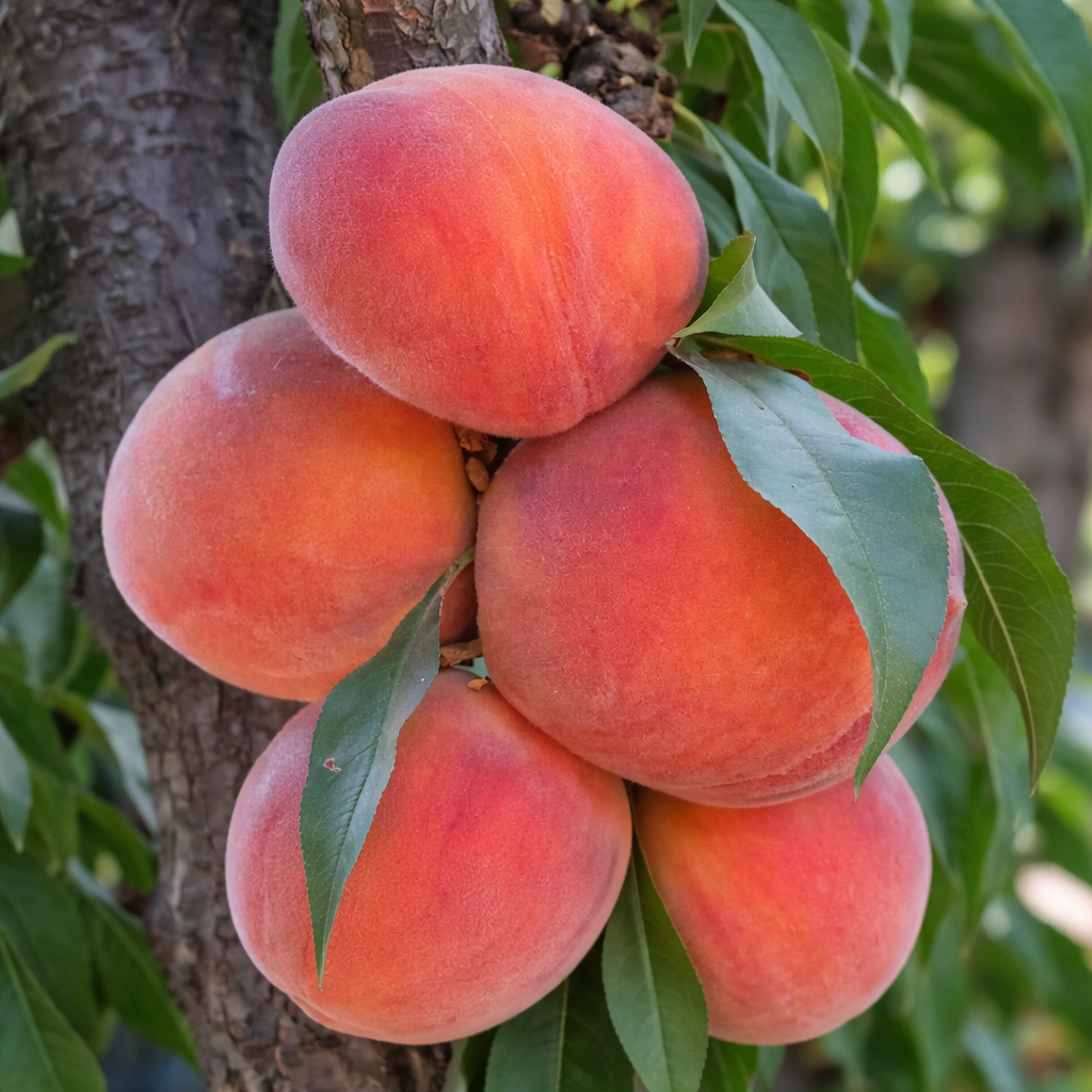 Cold Hardy Peaches, 3 on 1 Multiple Grafted Fruit Tree