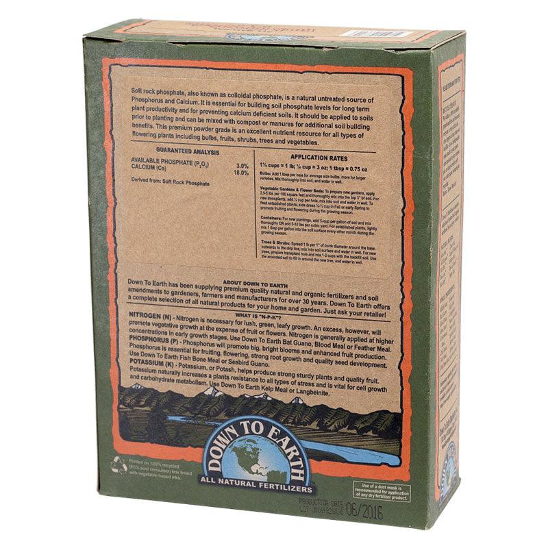 Rock Phosphate 0-3-0 (5 lb)