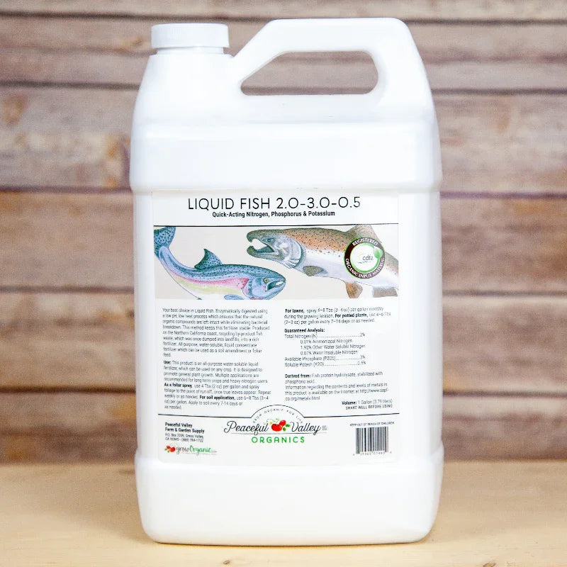 Peaceful Valley Organic Liquid Fish 2-3-0.5