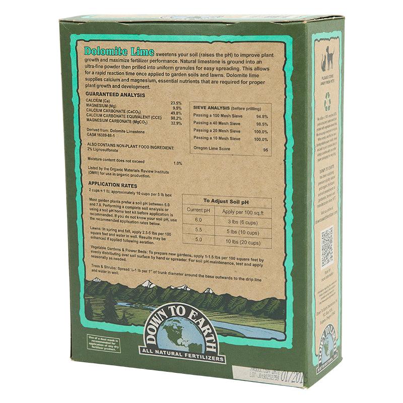 Dolomite Lime Prilled (5 lb box)