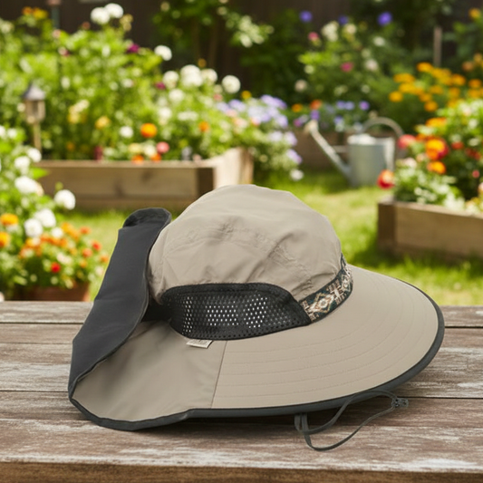 Gardener's Sun Hat, Sand (Medium)