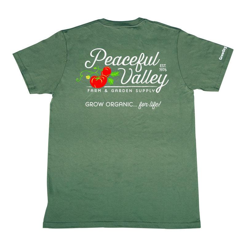 Peaceful Valley's Women's T-Shirt Asparagus (Medium)