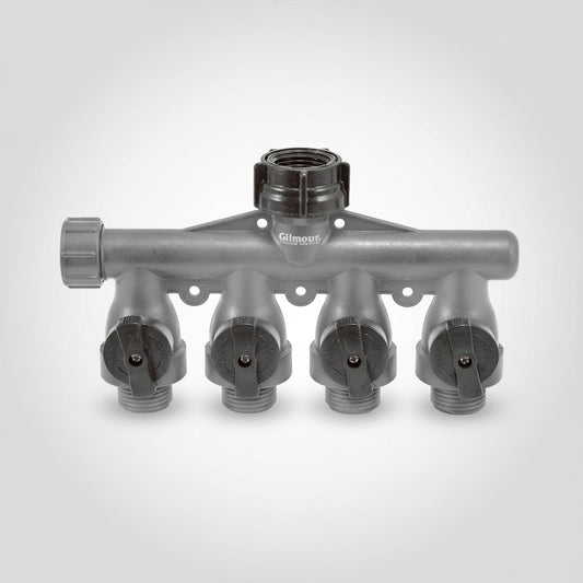 Gilmour 4-Way Hose Connector Plastic