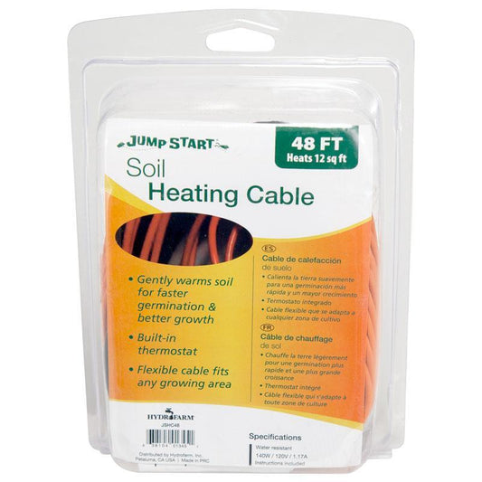 Jump Start Electric Heating Cable - 48 ft