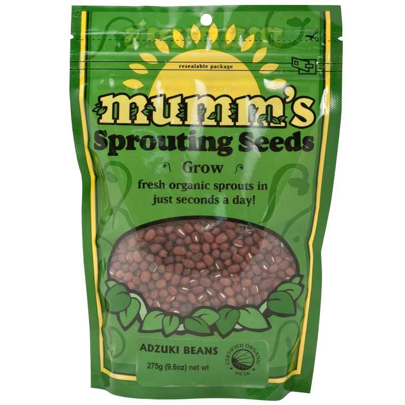 Organic Adzuki Bean Sprouting Seeds