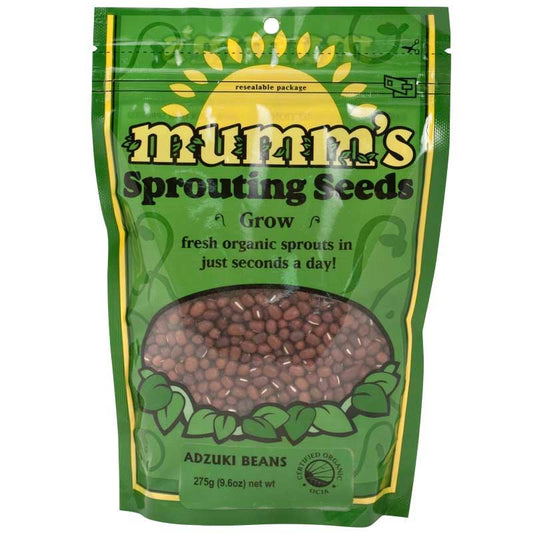 Organic Adzuki Bean Sprouting Seeds