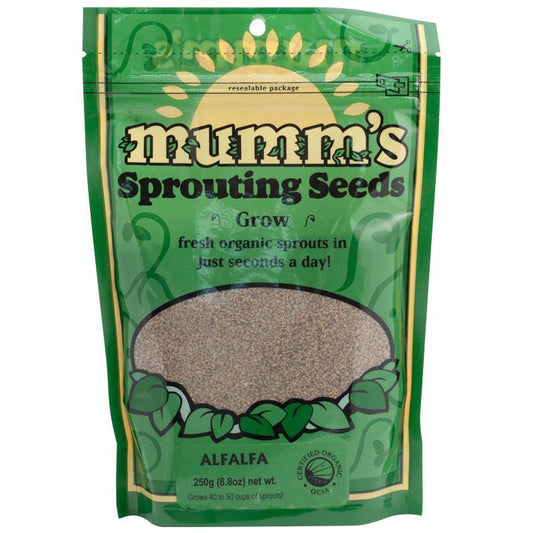 Organic Alfalfa Sprouting Seeds