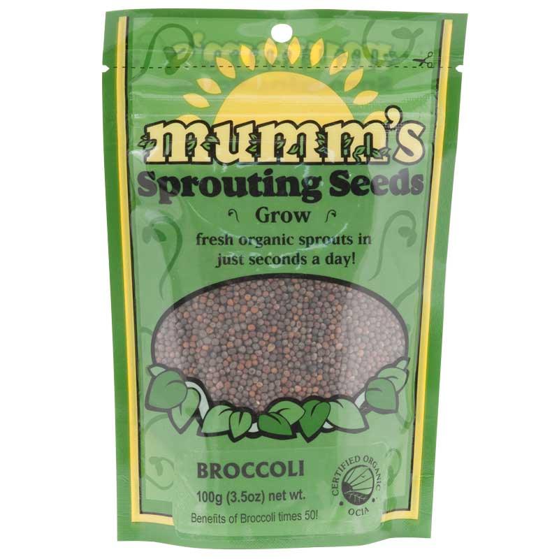 Organic Broccoli Sprouting Seeds