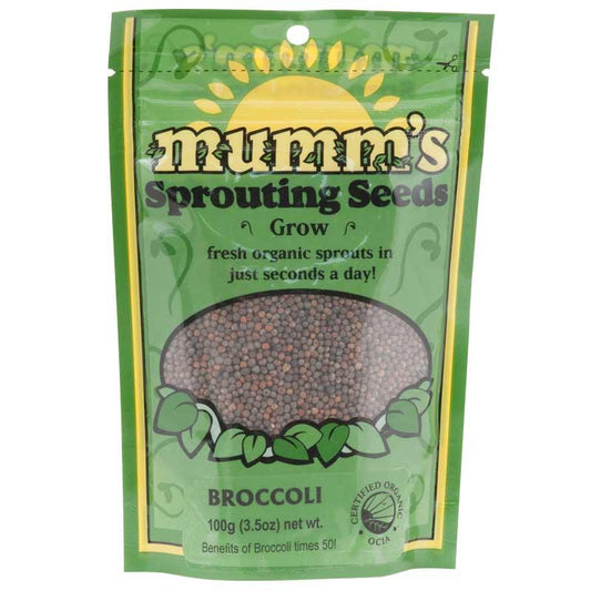 Organic Broccoli Sprouting Seeds