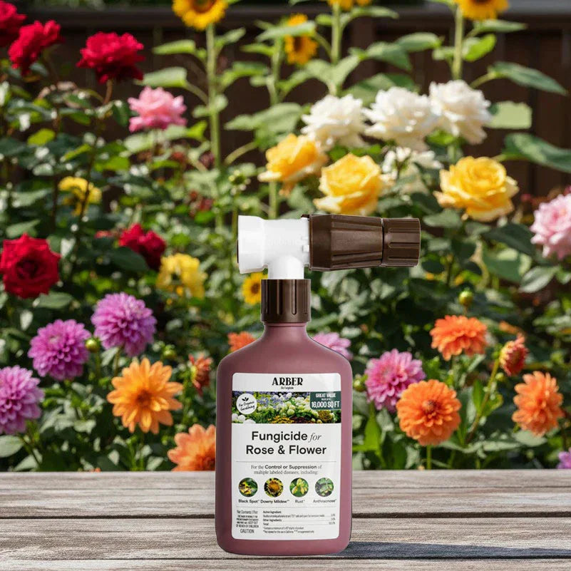 Arber Organic Fungus and Disease Control for Roses and Flowers, Ready to Use Spray
