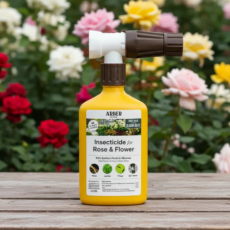 Arber Organic Insecticide for Rose and Flowers, Ready to Use Spray