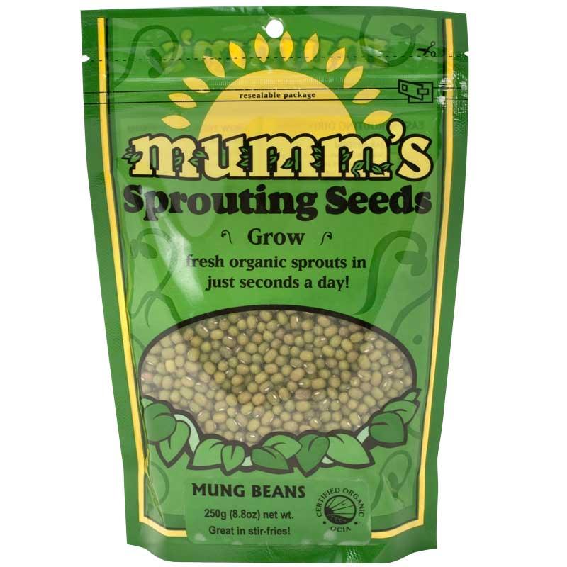 Organic Mung Bean Sprouting Seeds