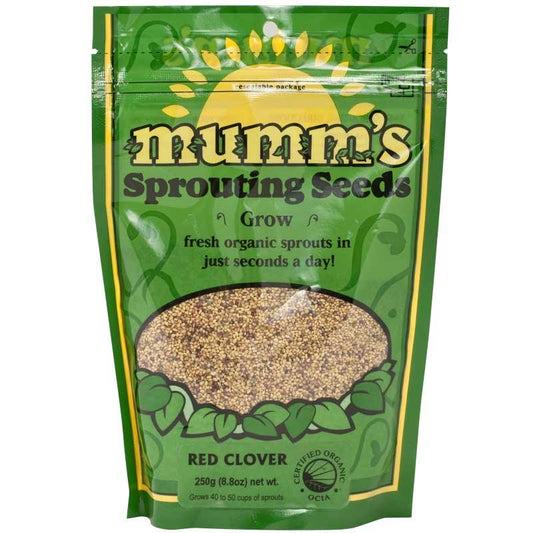 Organic Red Clover Sprouting Seeds