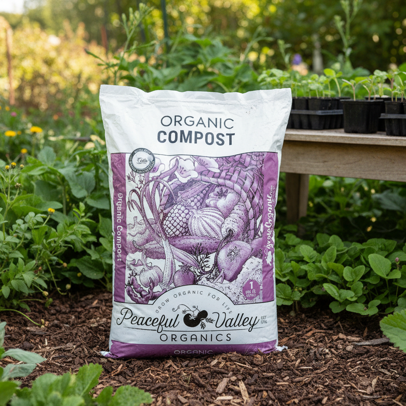 Peaceful Valley Organic Compost (1 Cu Ft)