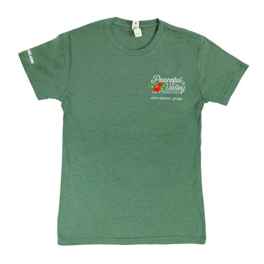 Peaceful Valley's Women's T-Shirt Asparagus (X-Large)