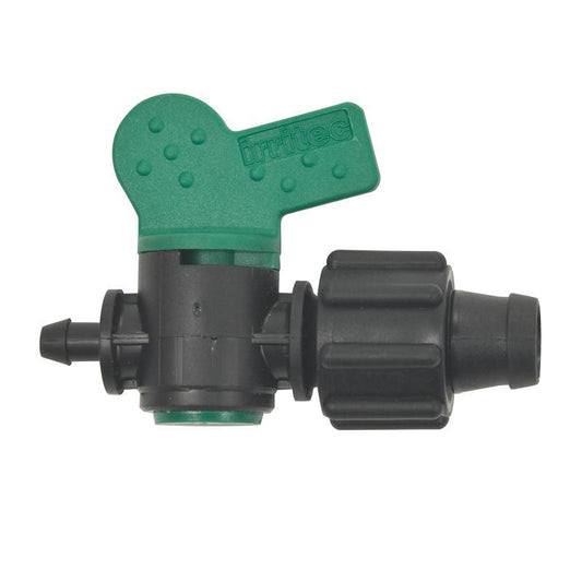Perma-Loc 1/4" Barbed Fitting with shut off valve