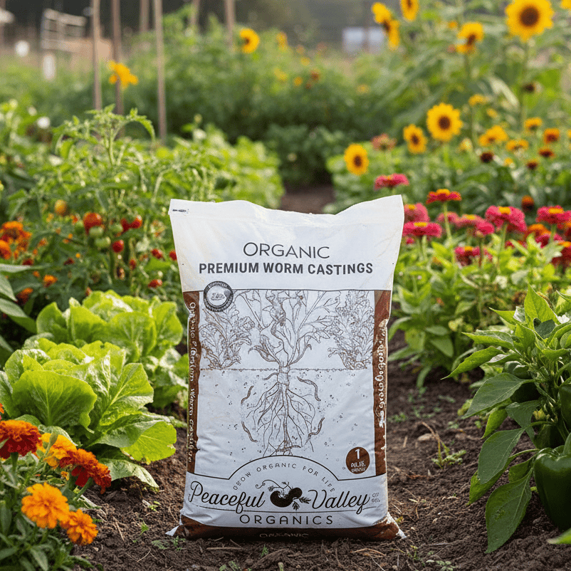 Peaceful Valley Organics Premium Earthworm Castings (1 cu ft)