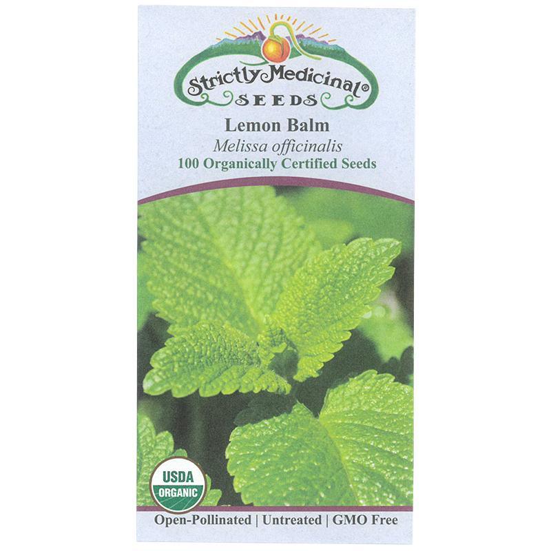 Strictly Medicinal Lemon Balm Seeds (Organic)