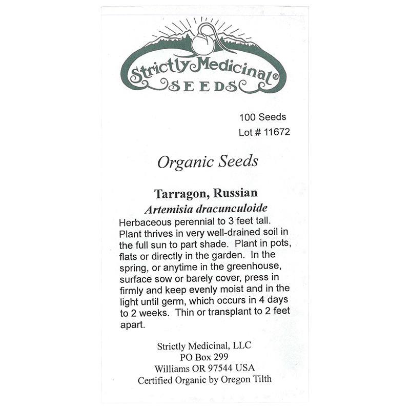 Russian Tarragon Seeds (Organic)