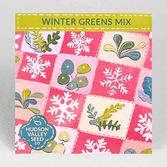 Winter Greens Seeds Mix (Organic)